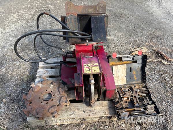 Hydraulisk stubbfräs RF HSF-27H Avant och S40 fäste