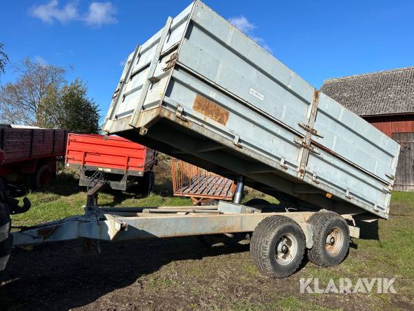 Tippvagn Trava 10 Ton Boggi