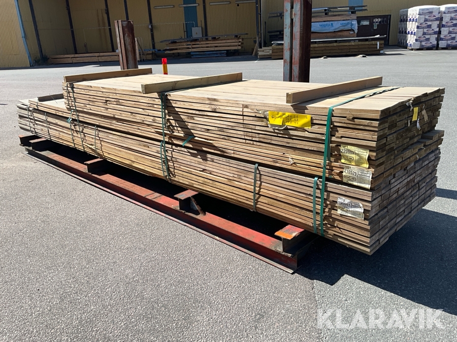 Virkespaket Tryckimpregnerat 22x120