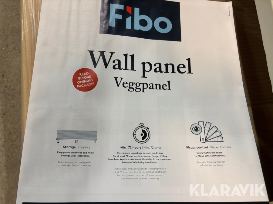 Våtrumsskivor Fibo AS Soft cement 60 st