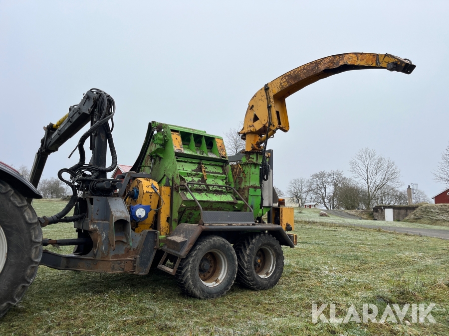 Traktordriven Flishugg Heizohack 14800