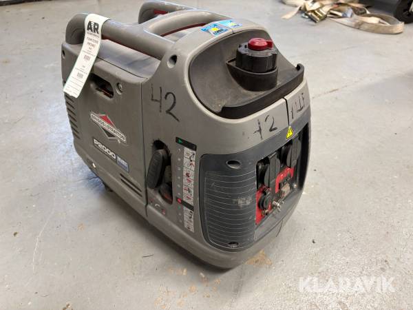 Elverk Briggs & Stratton P2000