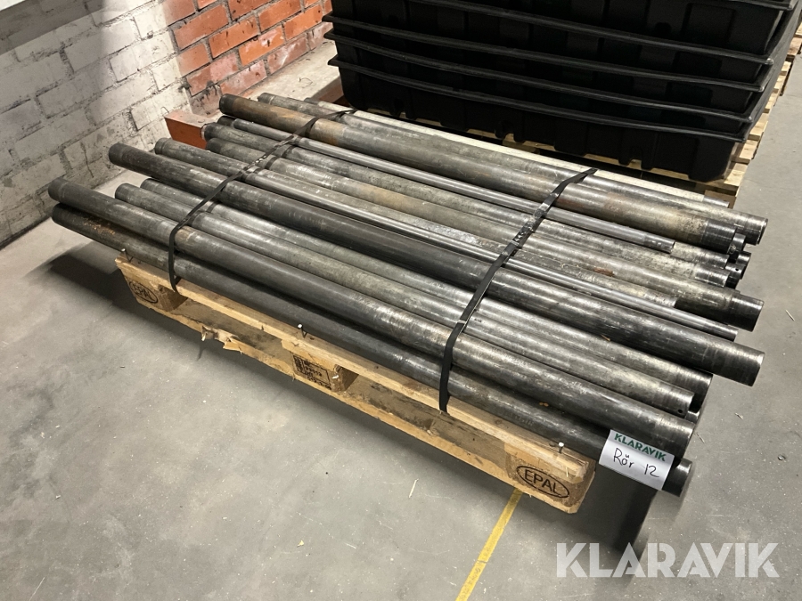 Metallrör 28st blandade dimensioner