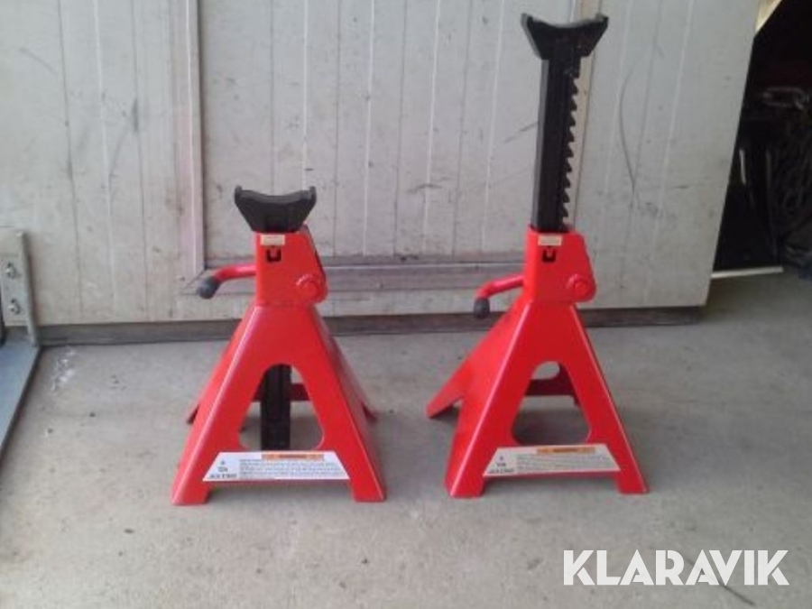 Pallbockar 6 ton 2 st
