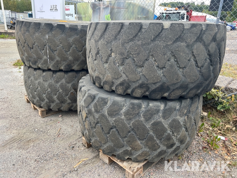 Entreprenadhjul Bridgestone V-Steel Tracton-Stability 650/65-R25 4 st