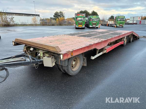 Maskinsläp WM Trailer 30-1/2-RKFFO