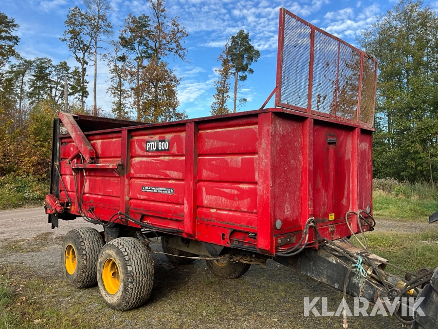 Fastgödselspridare LMR Äzene PTU800