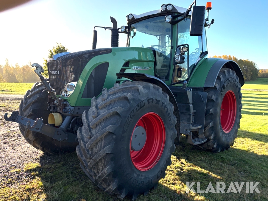 Traktor Fendt 939 Vario ProfiPlus med frontlyft & dubbelmontage