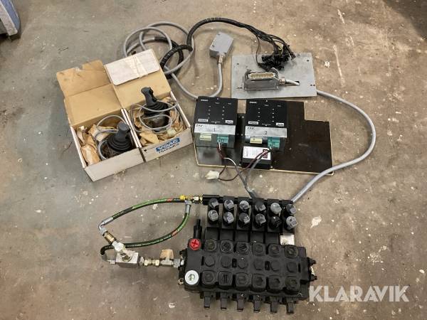 Ventilpaket med elstyrda minispakar VOAC / Parker