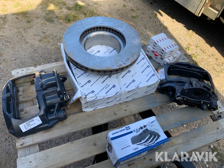 Ny Bromsats till drivaxel lastbil  Scania 