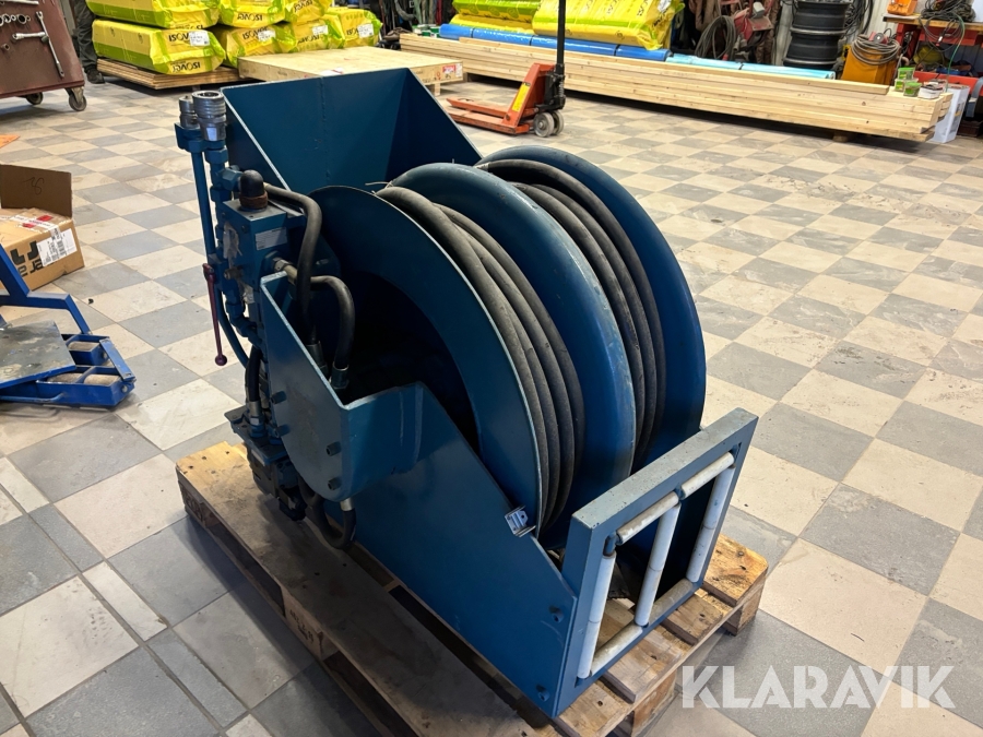 Hydraulpaket för ihopkoppling av t.e.x grip till skopa