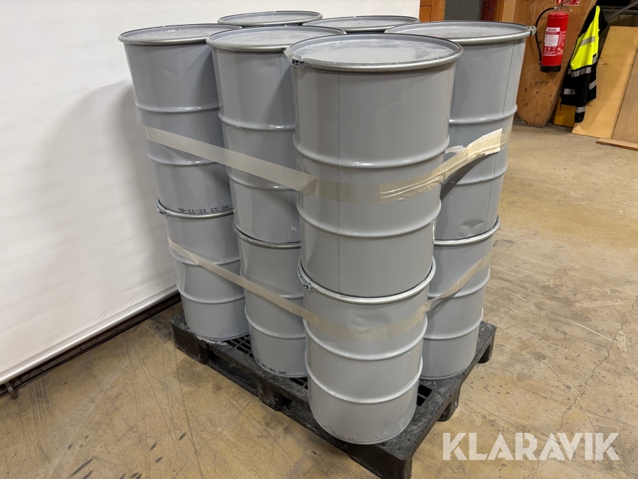 Tunnor / kärl med lock 12st