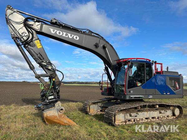 Bandgrävare Volvo EC250EL GPS+Redskap