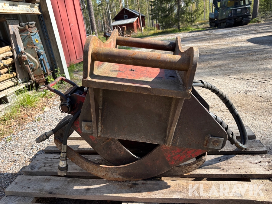 Timmergrip, egentillverkad med S45 fäste