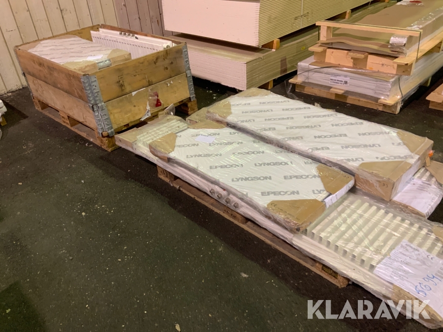 Radiatorer Epecon lyngson vattenburna. 9 st
