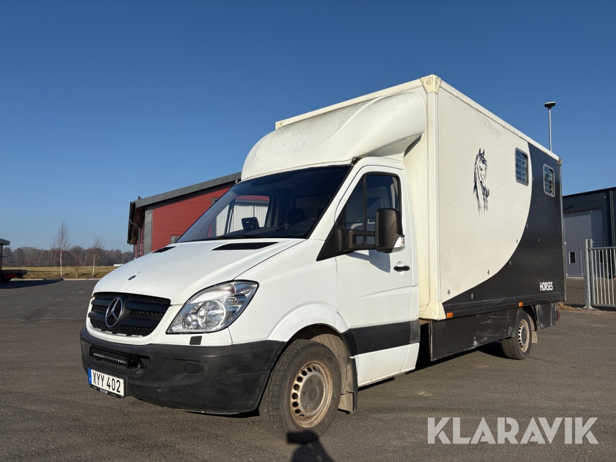 Hästlastbil B-kort Mercedes-Benz Sprinter 315 CDi
