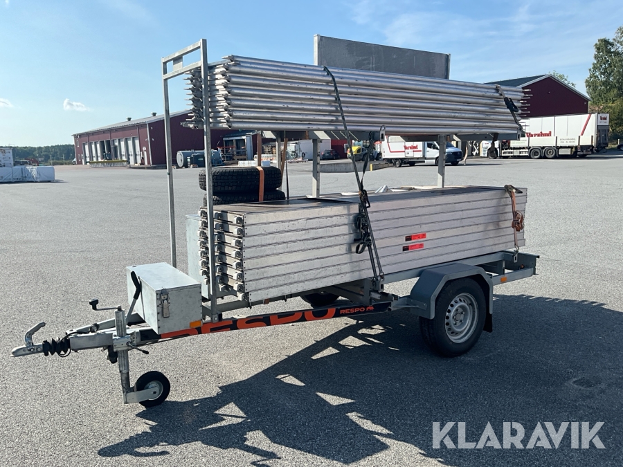 Ställningskärra Respo Layher