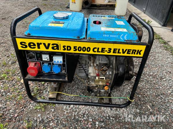 Elverk Serva SD5000 CLE-3