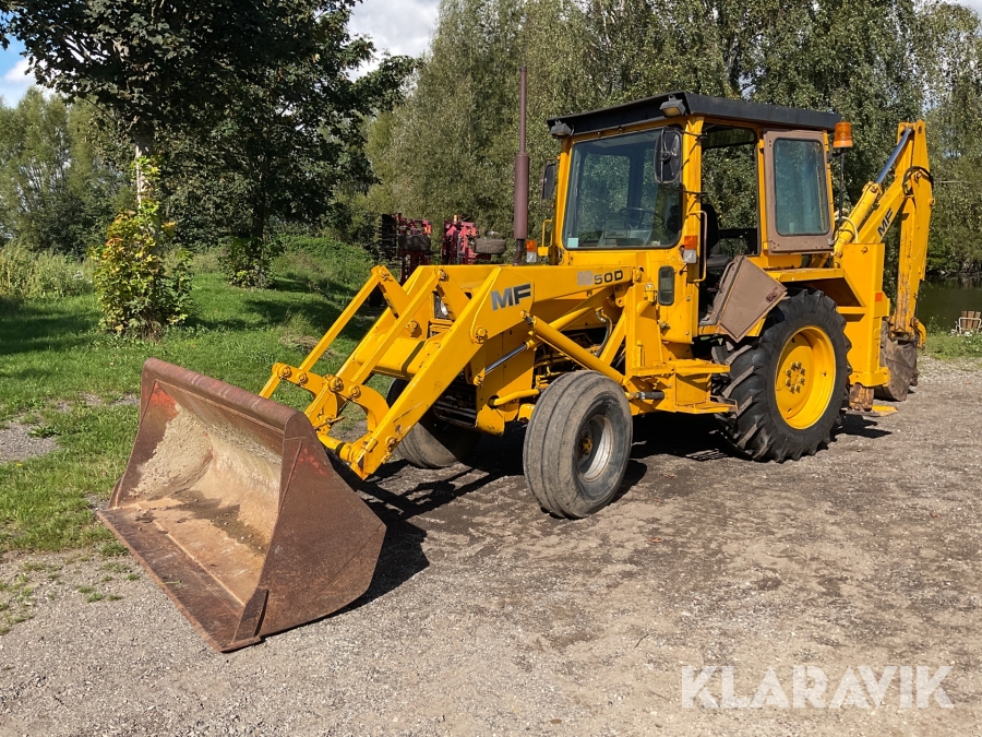 Traktorgrävare Massey Fergusson  50D