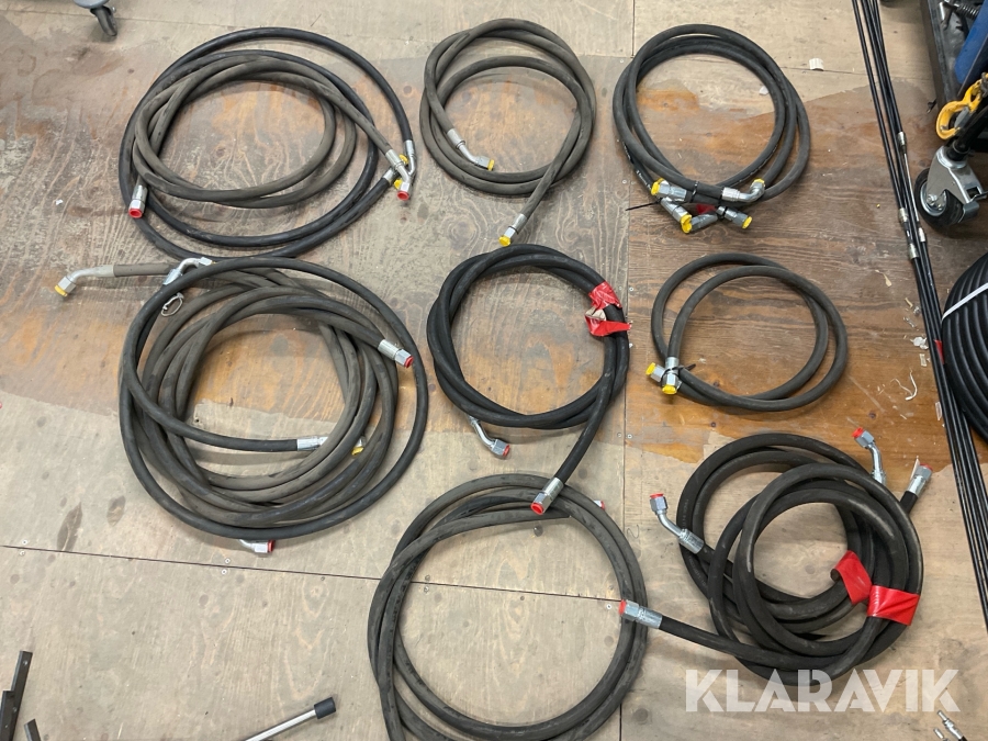 Diverse hydraulslang 12st