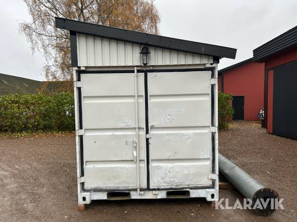 Vedpanna Veda 35 i en isolerad container