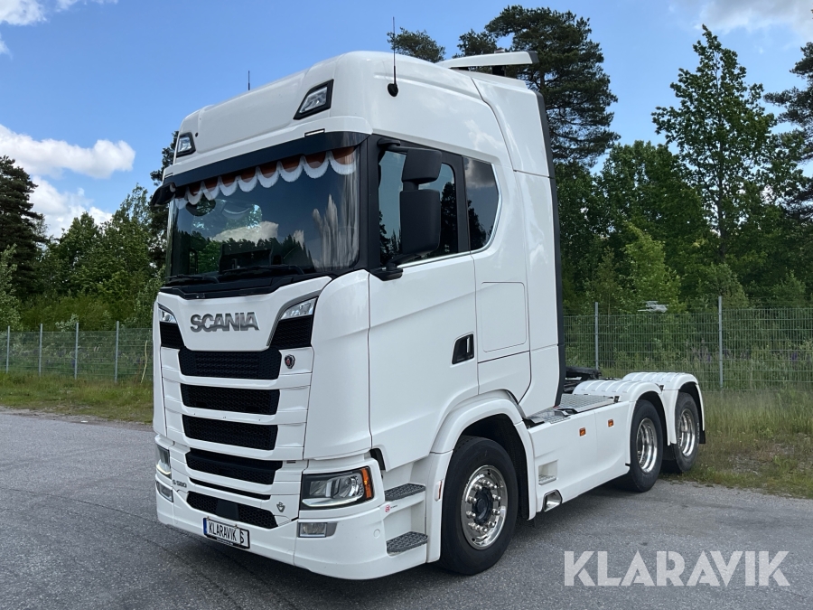 Dragbil Scania S580 V8