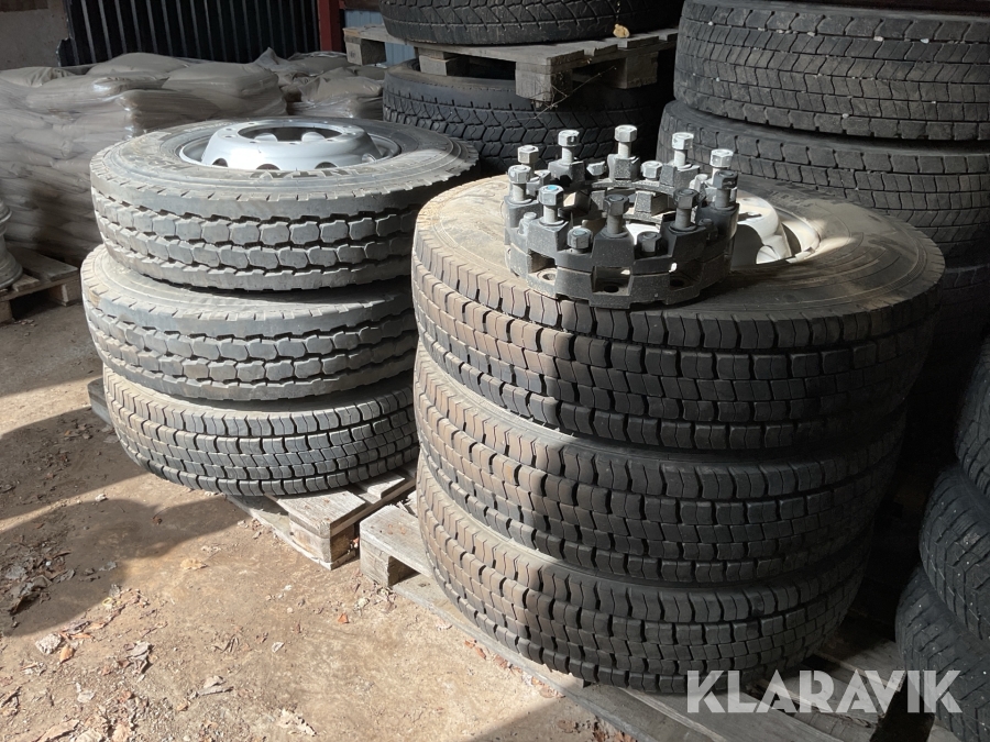 Hjul Volvo 4x4 Continental 6st