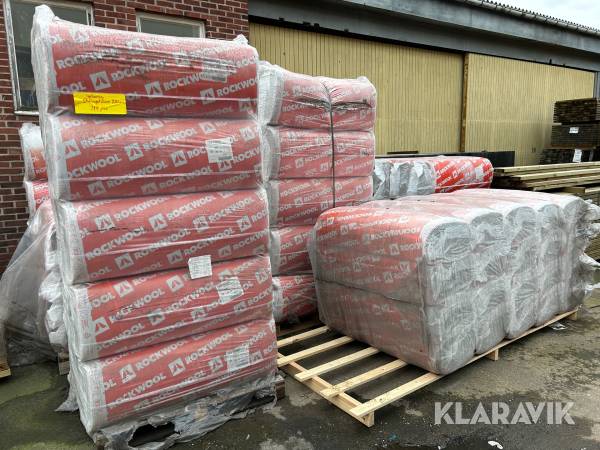 Isolering Rockwool Stålregelskiva 37 119 paket