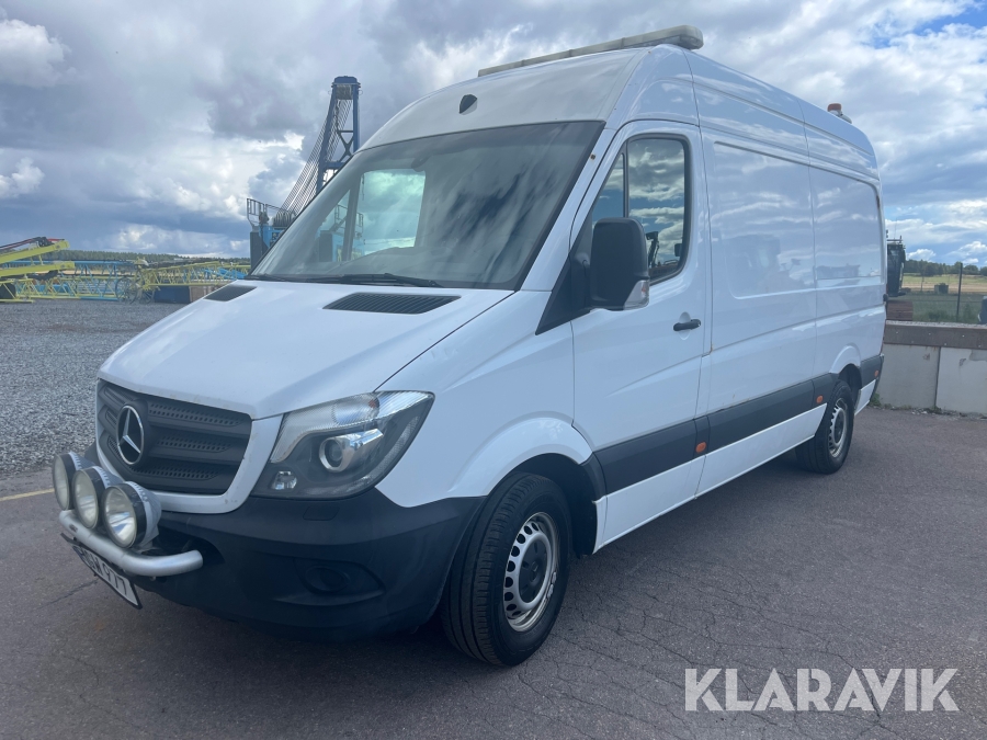 Skåpbil Mercedes-Benz Sprinter 316 CDI (163hk) Verkstadsinredning