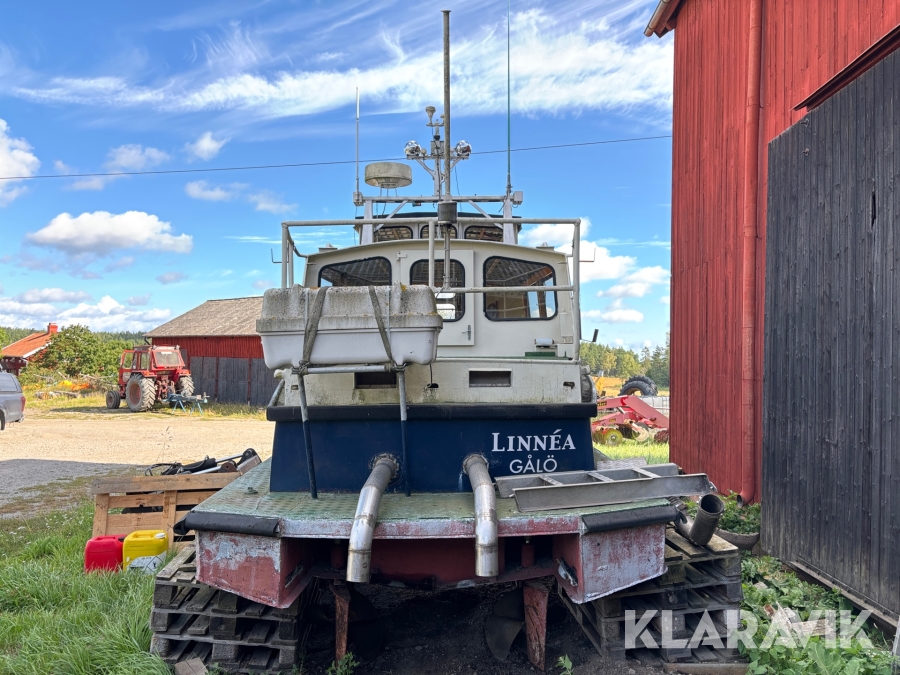 Aluminiumbåt Gugner SFB 8187 sjötaxi