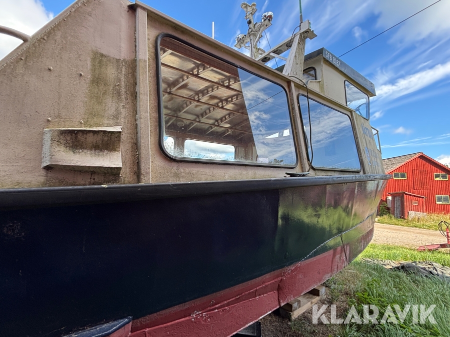 Aluminiumbåt Gugner SFB 8187 sjötaxi