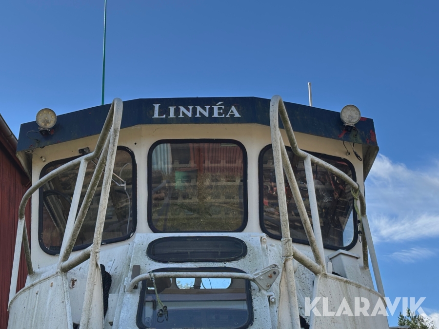 Aluminiumbåt Gugner SFB 8187 sjötaxi