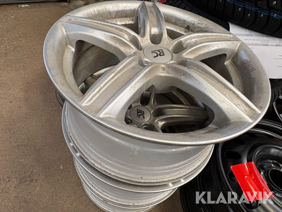 Aluminiumfälgar RC Design 15tum 3st