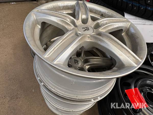 Aluminiumfälgar RC Design 15tum 3st