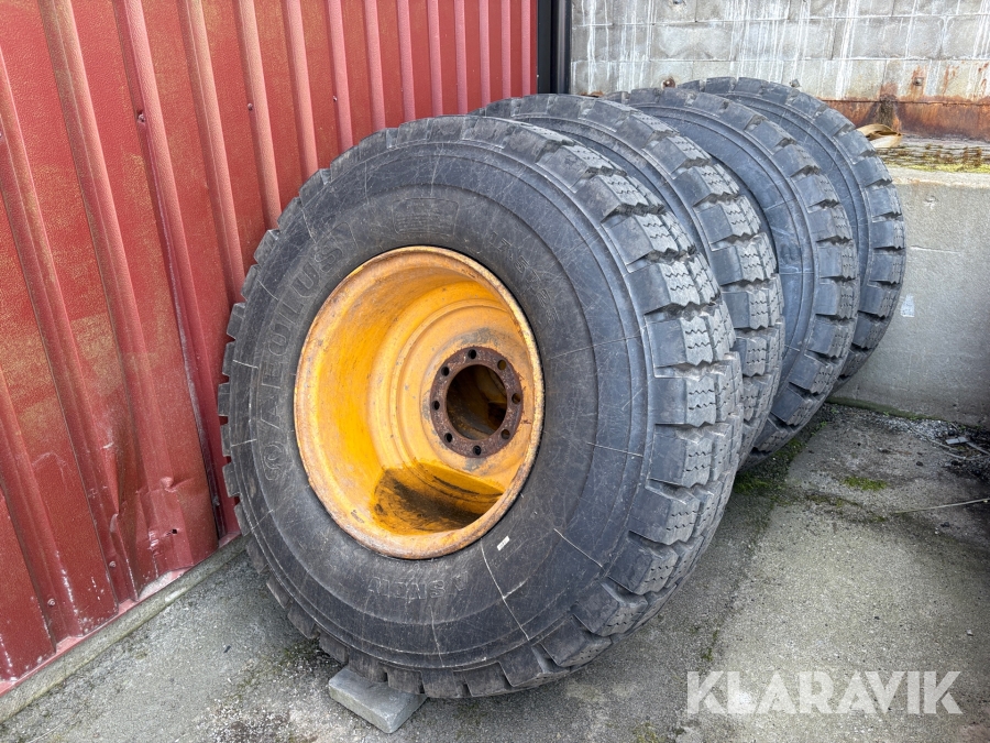 Vinterhjul 17.5R25 4st