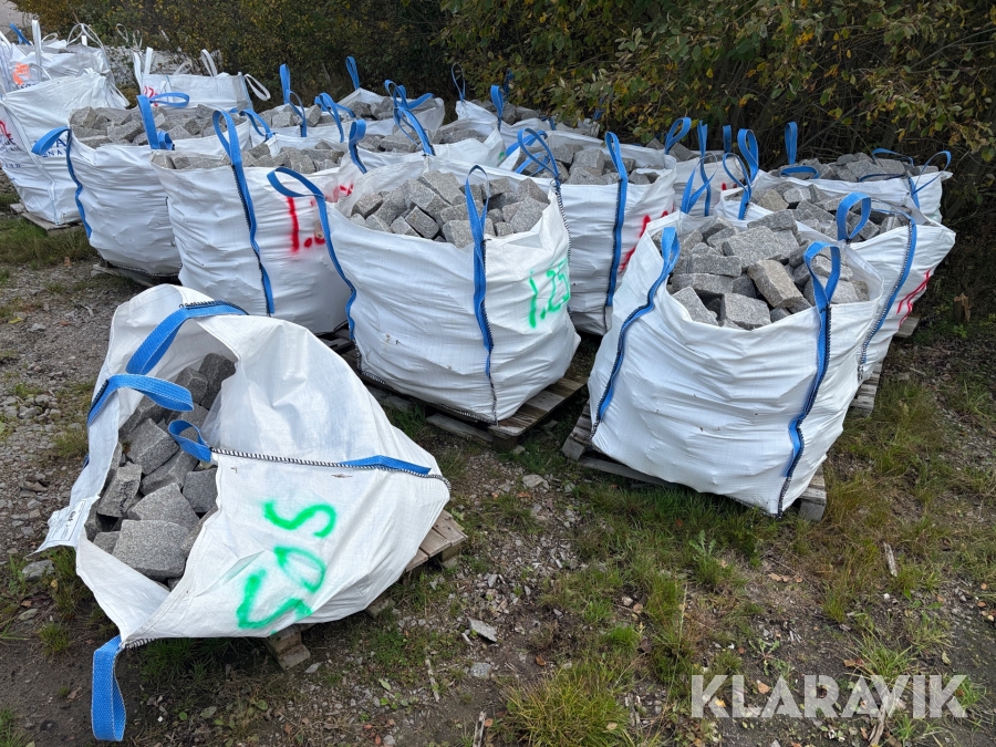 Storgatsten Grå Bohus 20x14x7cm - Totalt cirka 100m2