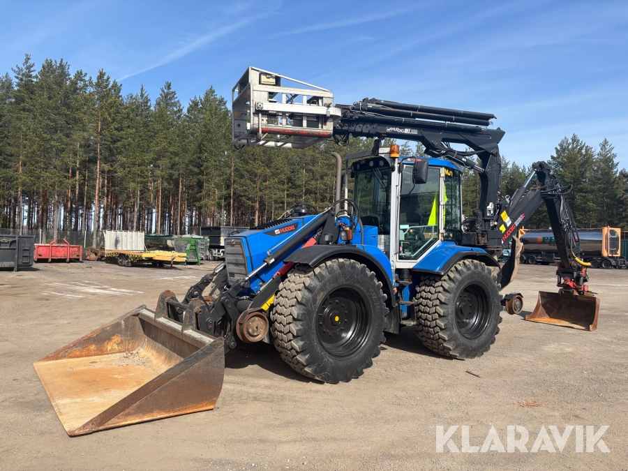 Grävlastare Huddig 1260B Rail