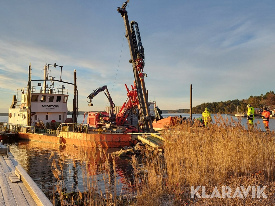 Arbetsbåt/muddermotorskepp Minitor