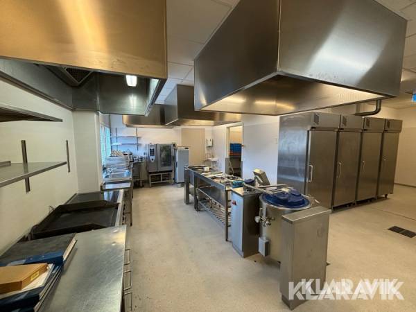 Stort parti storköksutrustning