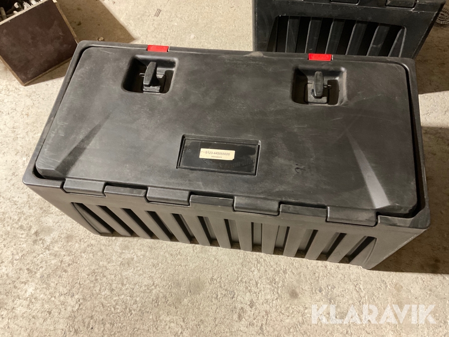 Packboxar lastbil Lago Black dog