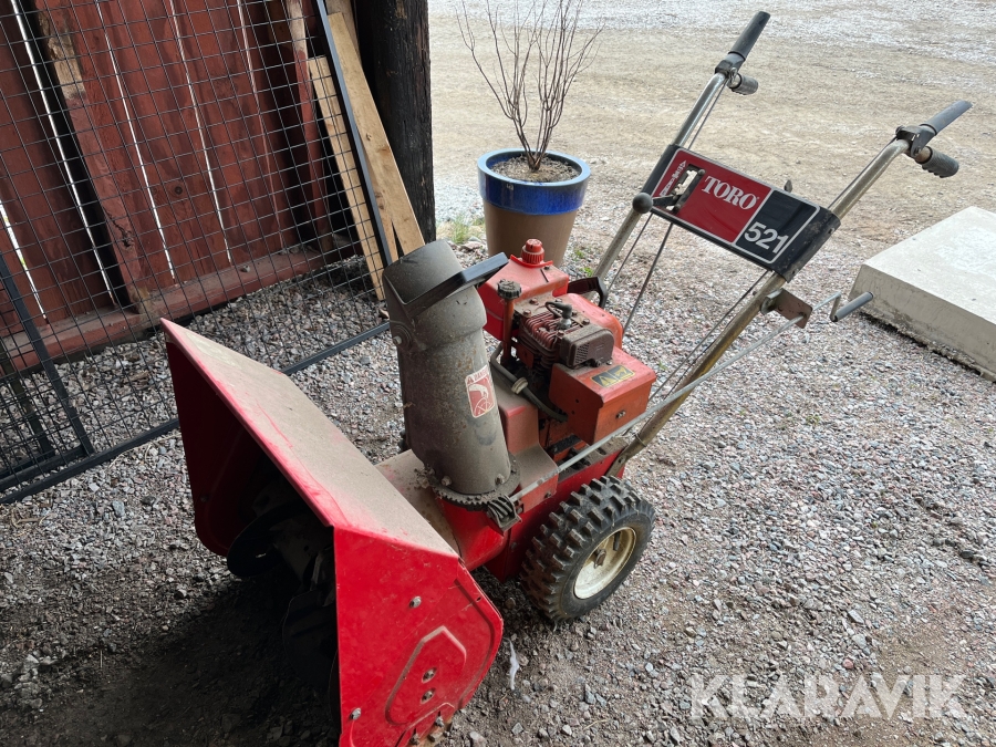 Snöplog Toro 521