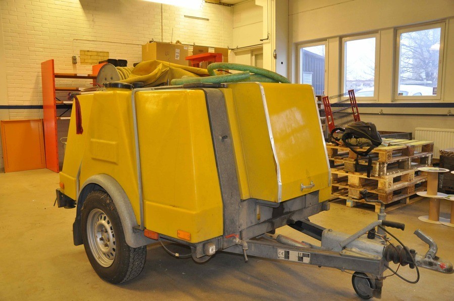 Spolvagn Spolkärra RIONED HR 500 Prodema med fjärrkontroll 150 bar