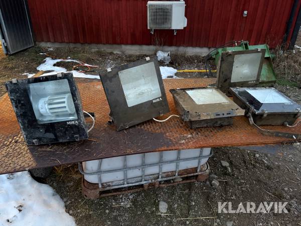 Arbetslampor 5st Mira 63