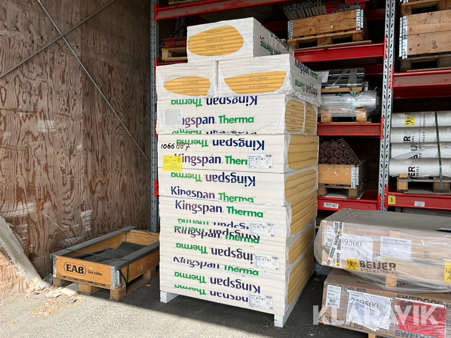 Isolering Kingspan Therma olika storlekar