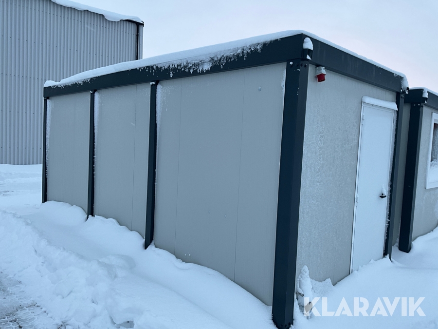 Kontor/bostads container med toalett, Haparanda, Klaravik au