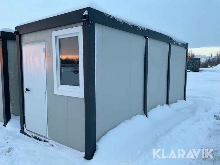 Kontor/bostads container med toalett, Haparanda, Klaravik au