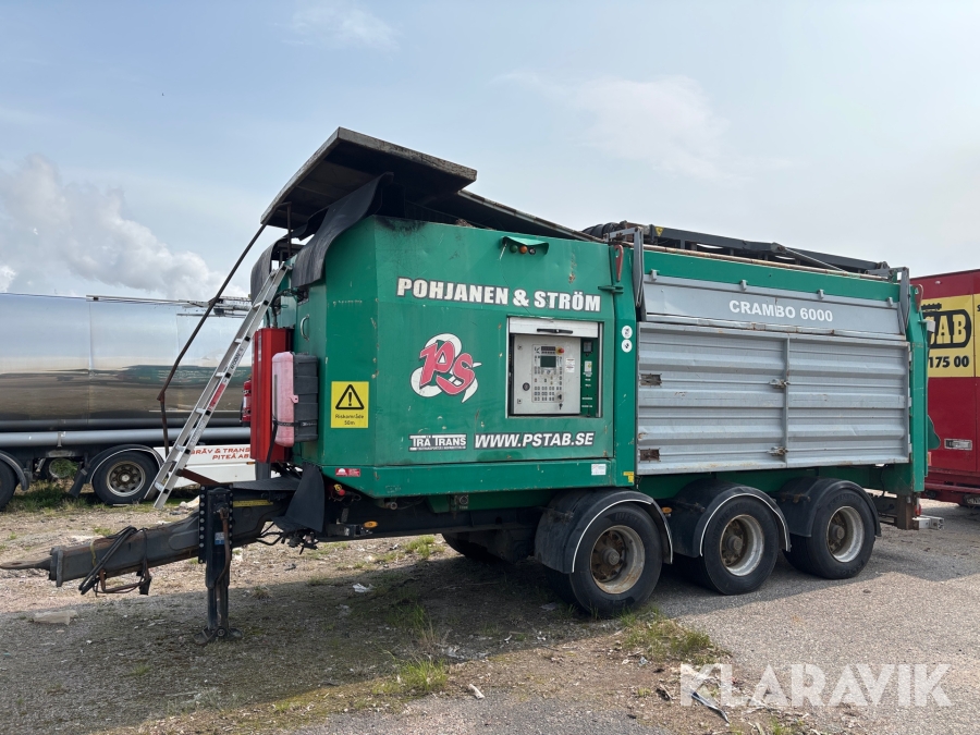 Långsamtgående träkross Carmbo 6000