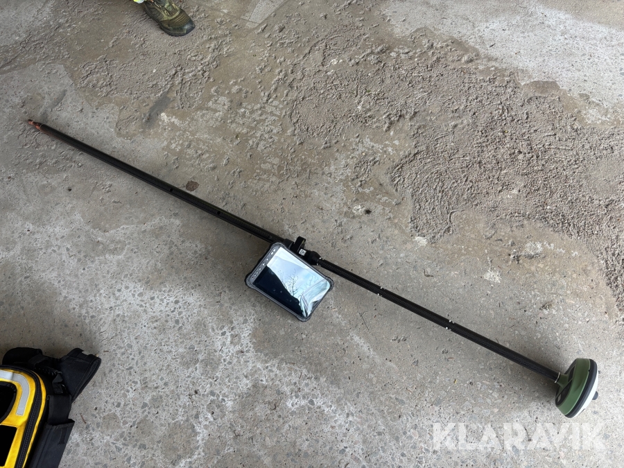 RTK platta för mätning L5 Navigation System M-Tab med lodstav