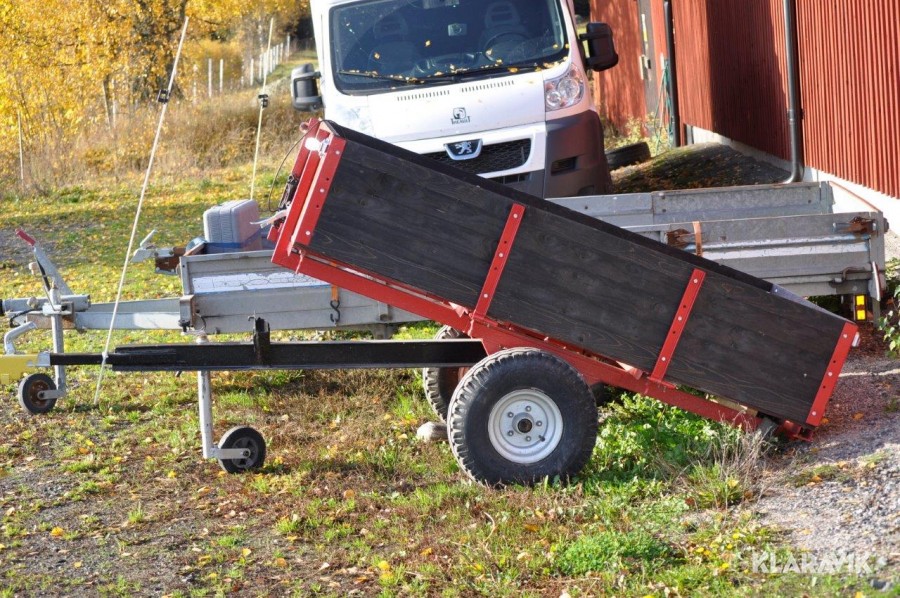 Liten Tippkärra med bakljus