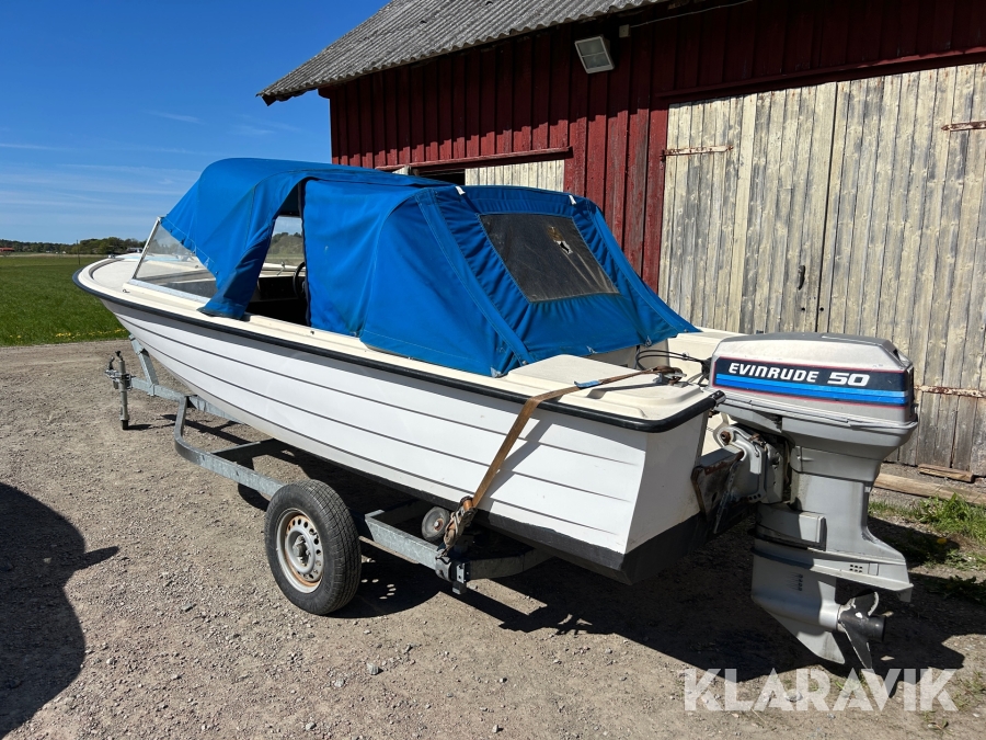 Motorbåt Sälö 17 med trailer
